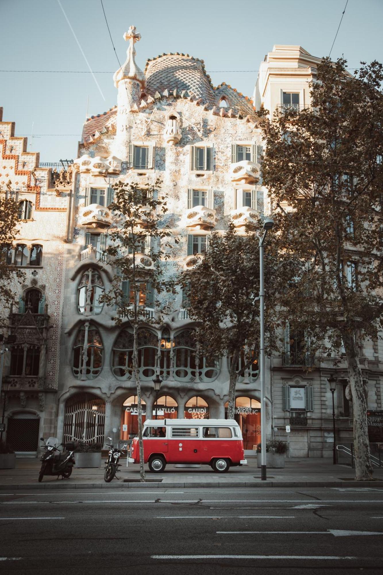 Retro Vw Kombi T2 Campervan L'Hospitalet de Llobregat Exteriör bild