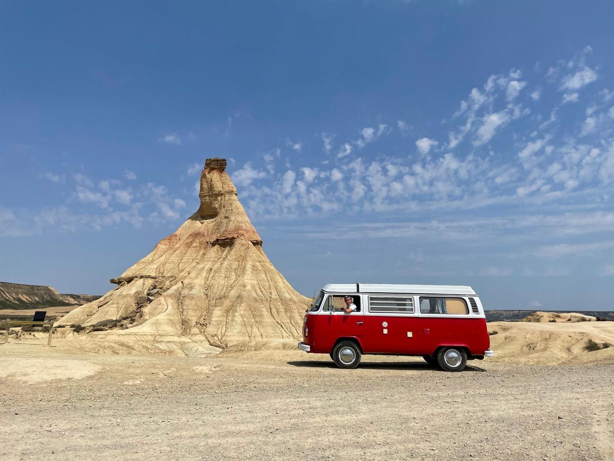 Retro Vw Kombi T2 Campervan L'Hospitalet de Llobregat Exteriör bild