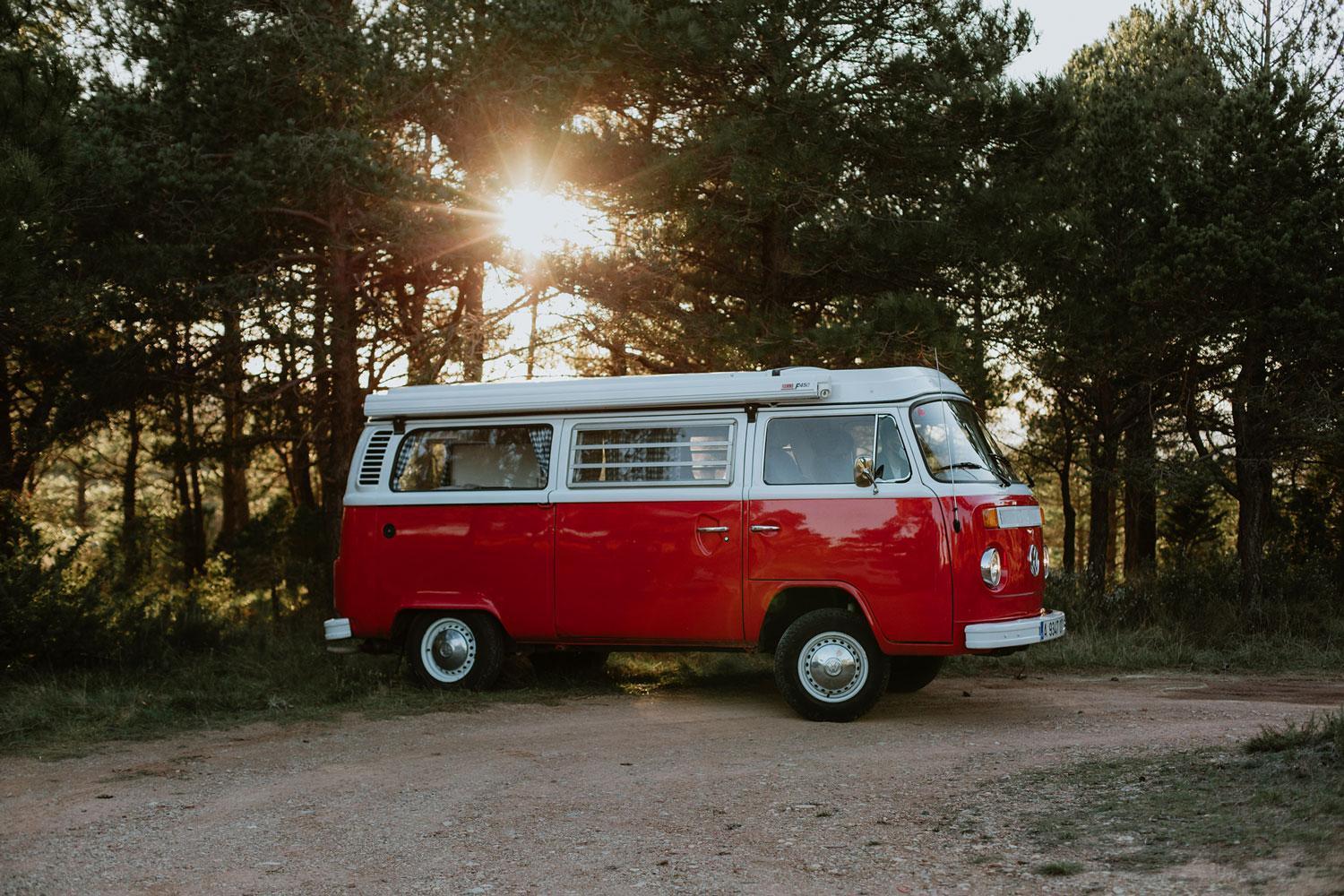 Retro Vw Kombi T2 Campervan L'Hospitalet de Llobregat Exteriör bild